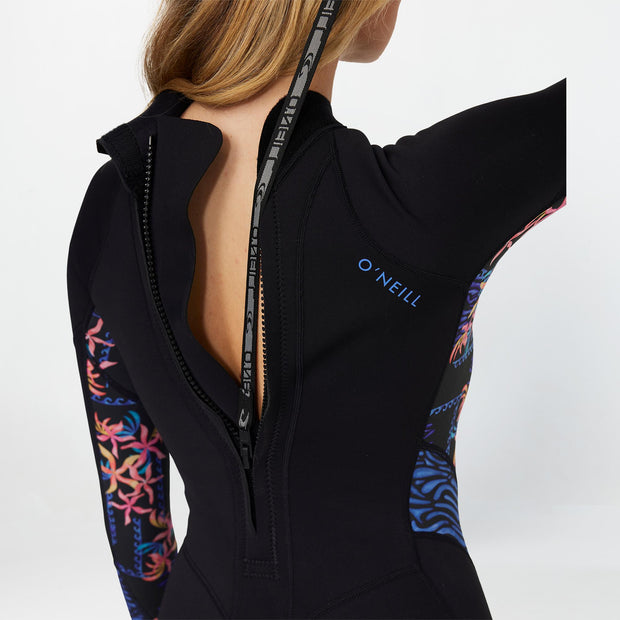 BAHIA 2MM LONG SLEEVE BACK ZIP MID SPRINGSUIT