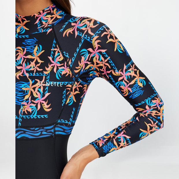 BAHIA LYCRA BACK ZIP SURF SUIT