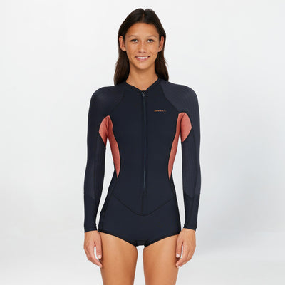 WOMENS HYPERFREAK FRONT ZIP LONG SLEEVE SPRINGSUIT