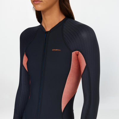 WOMENS HYPERFREAK FRONT ZIP LONG SLEEVE SPRINGSUIT