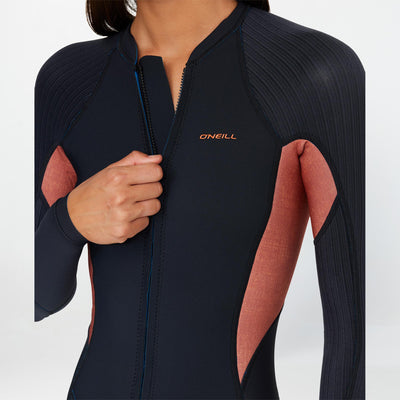 WOMENS HYPERFREAK FRONT ZIP LONG SLEEVE SPRINGSUIT