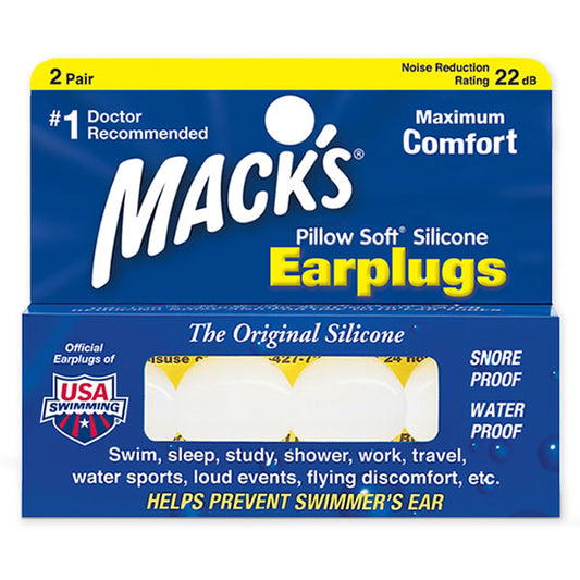MAC'S SILICON EAR PLUGS
