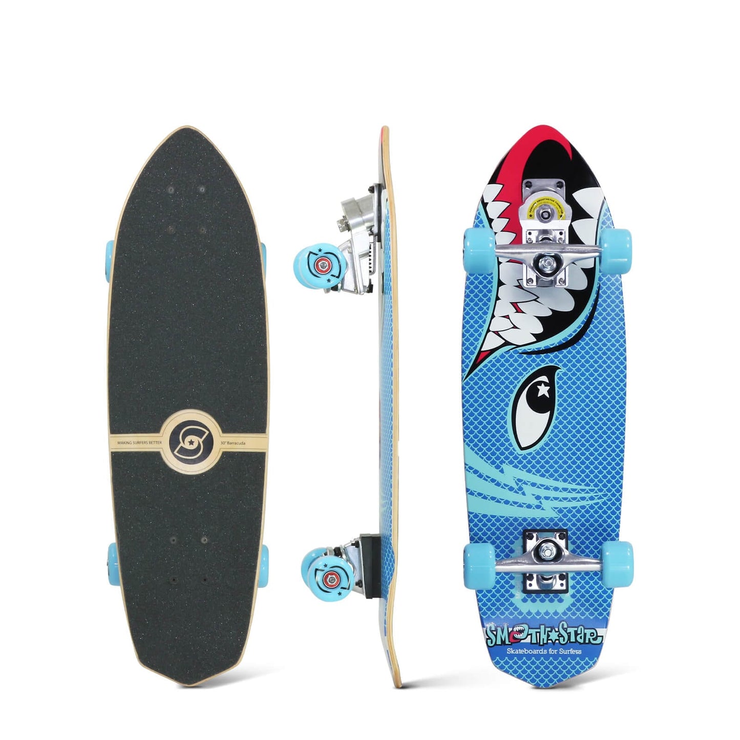 30" BARRACUDA BLUE